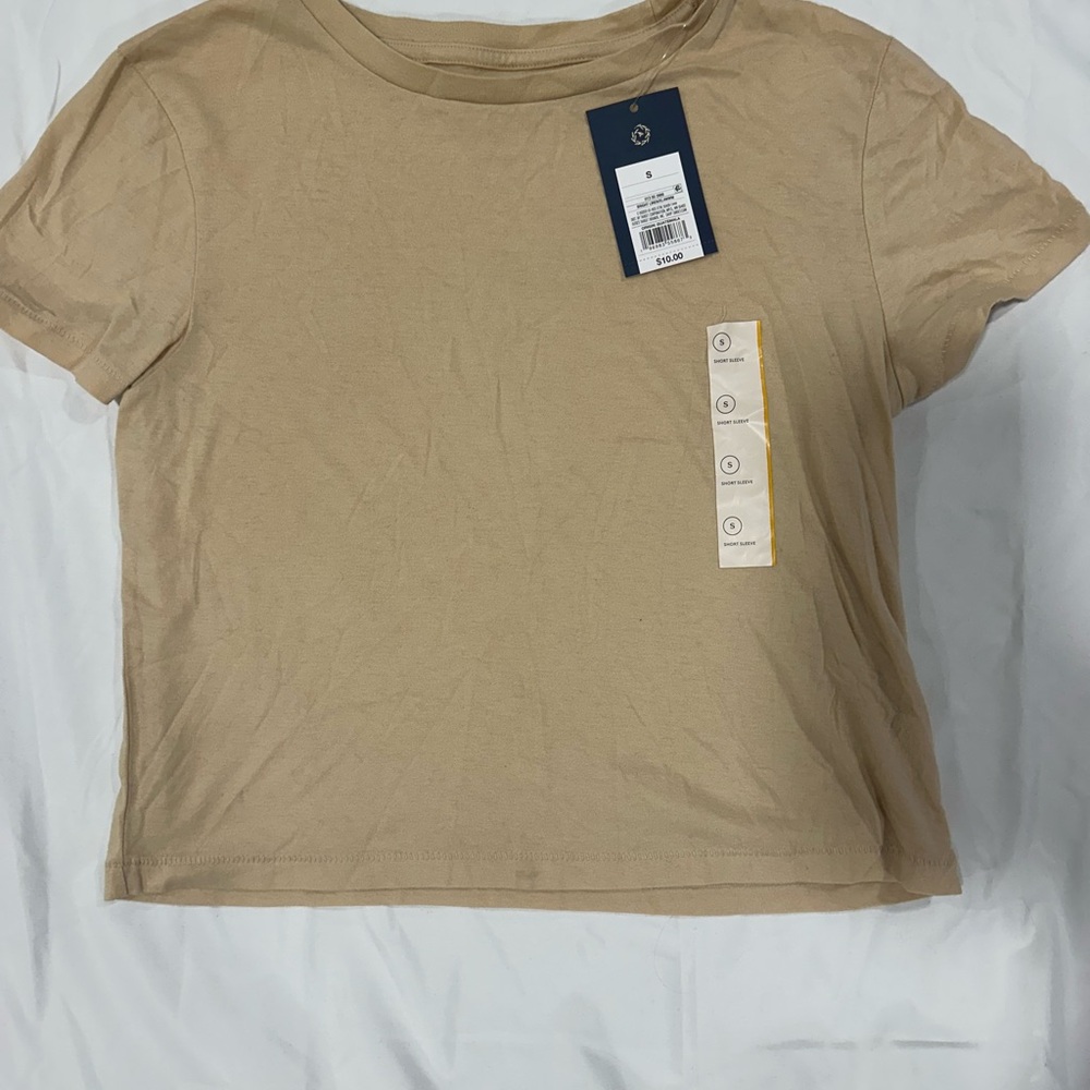 Classic Tan Short Sleeve Tee